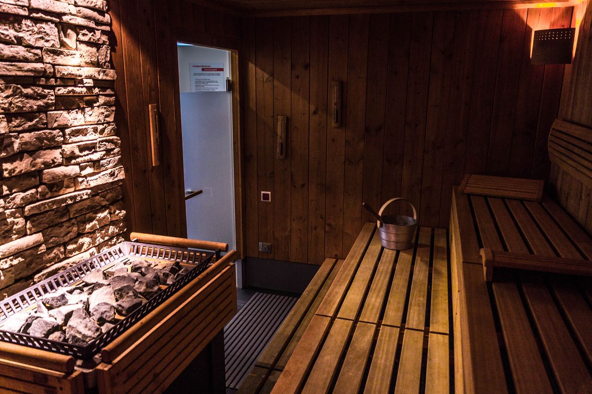 SVK FUNSportZentrum: Sauna und Wellness Fitnessstudio in Kornwestheim - Sauna von innen