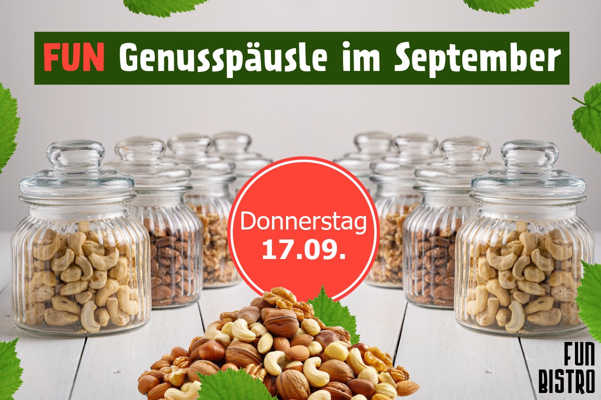 verschiedenen Nussmischungen für den kleinen Energieschub