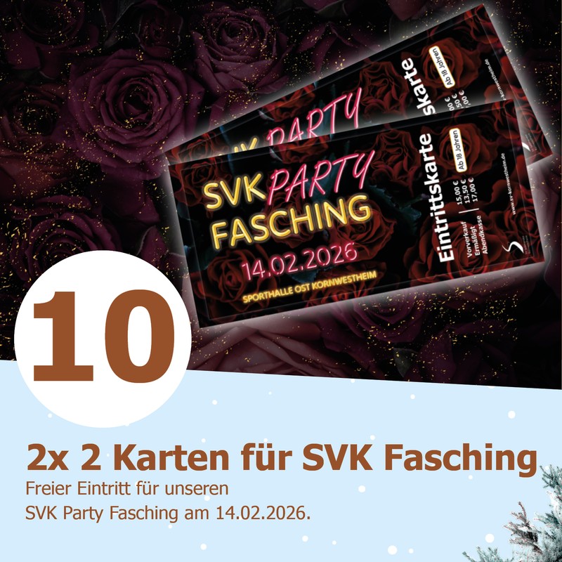 FunSportZentrum Kornwestheim Adventskalender Feld 1