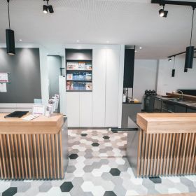 Ausgangschranke beim FunSportZentrum