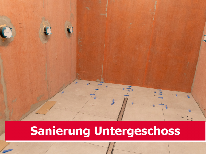  Baustelle Duschen