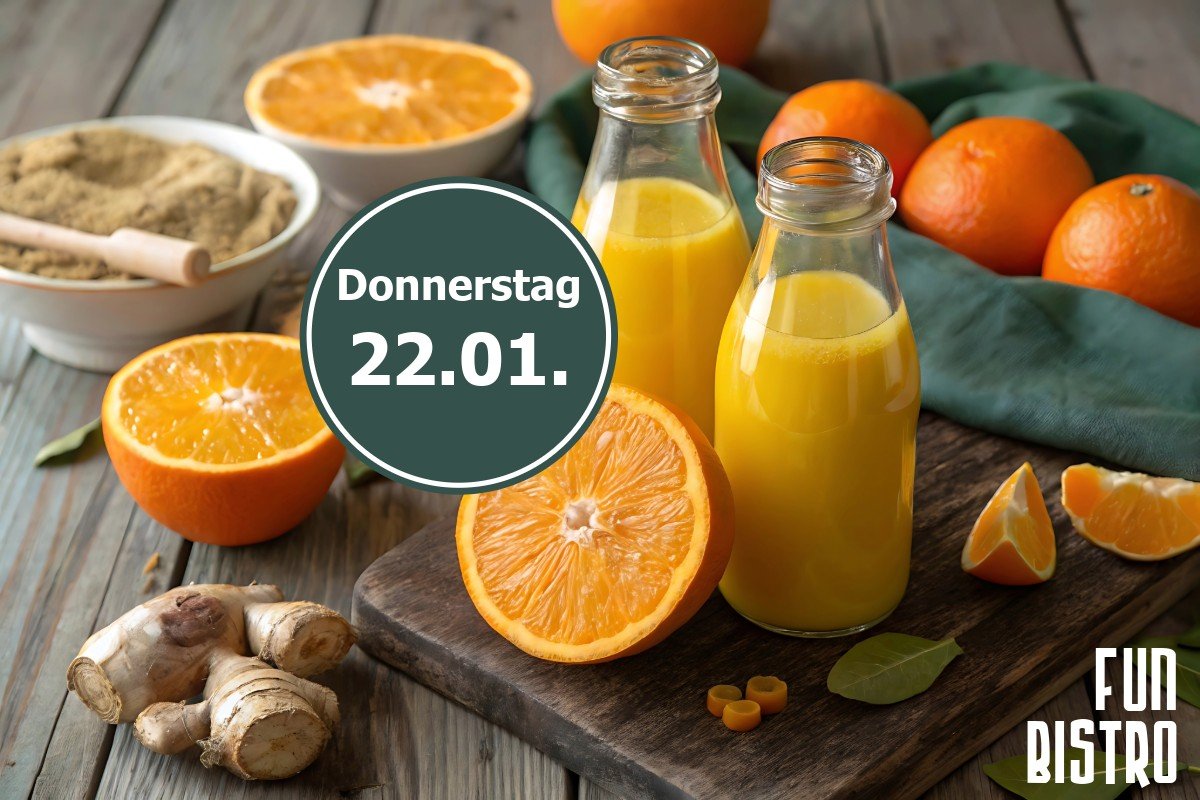 FUN Genusspäusle - Orangen-Ingwer-Shots